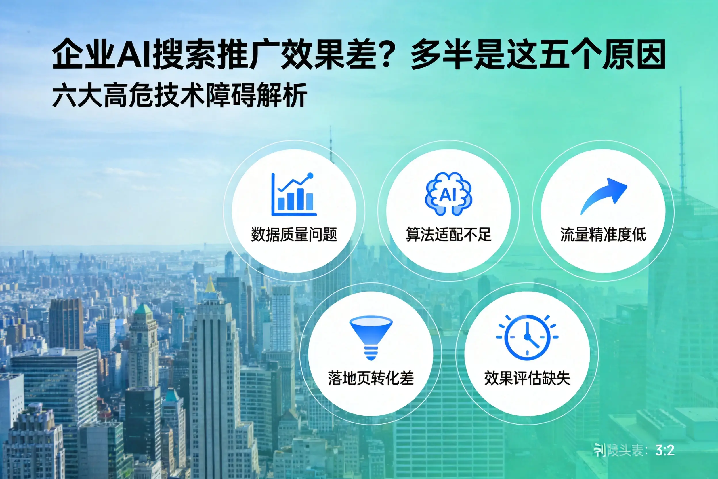 小金企业AI搜索推广效果差?多半是这五个原因